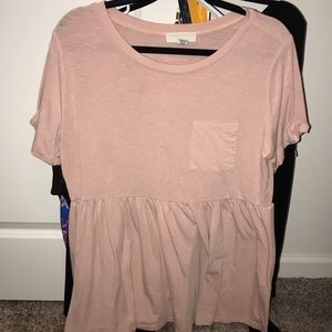 Forever 21 soft pink top!